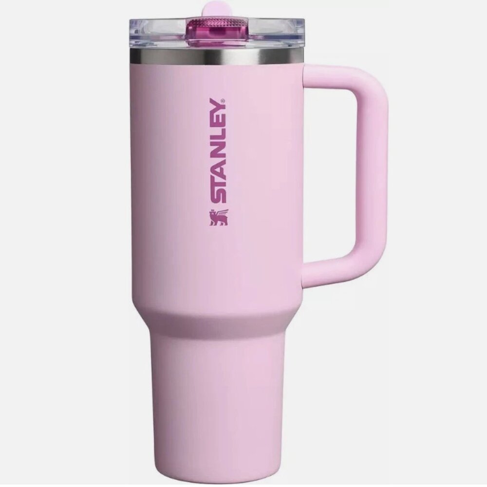 NWT Stanley 40oz Quencher Cherry Blossom Pink Viral Tumbler - Sold Out - Picture 2 of 3